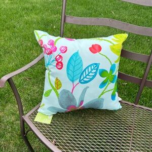 Oceans Gate 18” Outdoor Throw Pillow